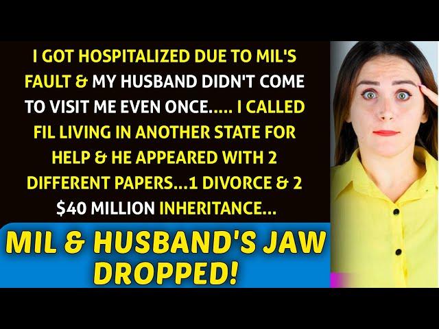 Stranded in the Hospital Due to MIL's Mistake: My Husband Unexpected Response |I Reached out to FIL