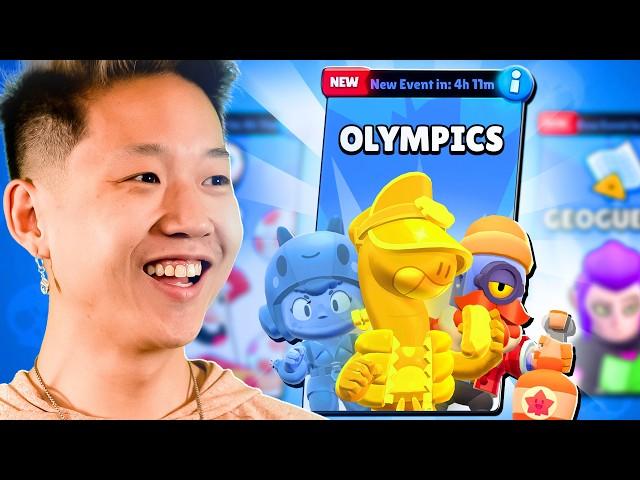 9 YOUTUBERS vs $3000 BRAWL STARS OLYMPIC MINIGAMES!