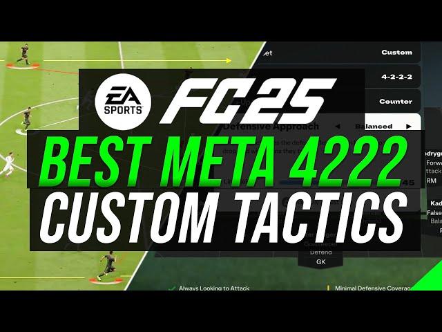 EA FC 25 - BEST META 4222 Custom Tactics & Roles To Help You Get More WINS!