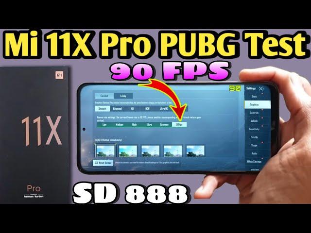 Mi 11X Pro PUBG Test | Mi 11X Pro PUBG Graphics settings sD888 Gameplay | Mi 11X Pro Unboxing 