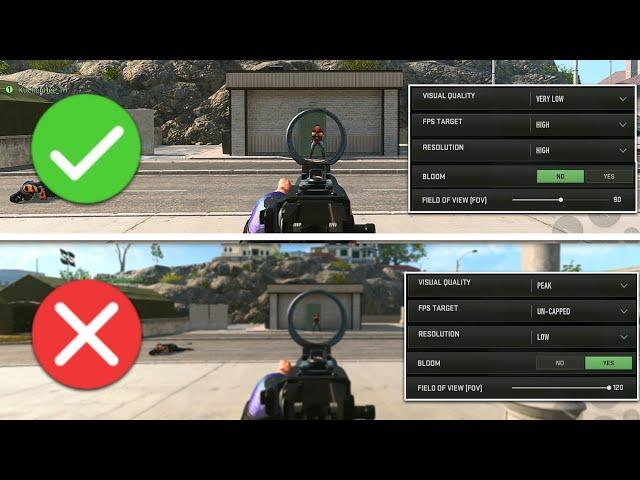 5 Settings For Low/Mid Devices In Warzone Mobile - Stable 60FPS  Setting Tips