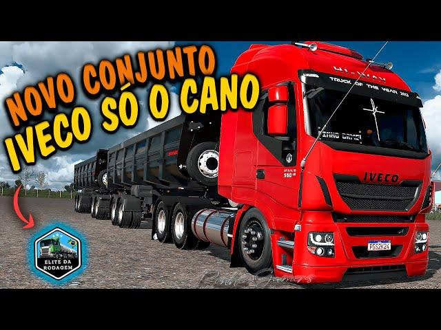 PRIMEIRA VIAGEM DE IVECO HI-WAY CONJUNTO FACHINNI - ETS 2