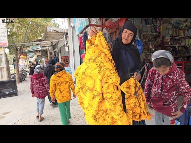 Plastic, glass and jackets: Grandma's essential purchases on a rainy day