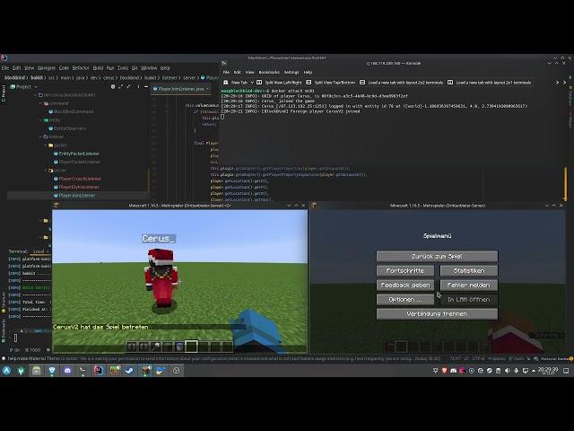 Minecraft Cross Server Synchronization - "Dev log" #1