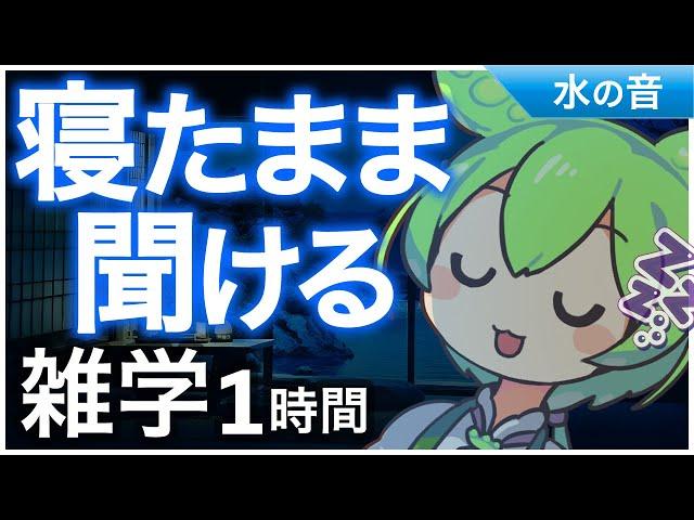 【睡眠導入】寝たまま聞ける雑学1時間【ASMR】【ささやき】