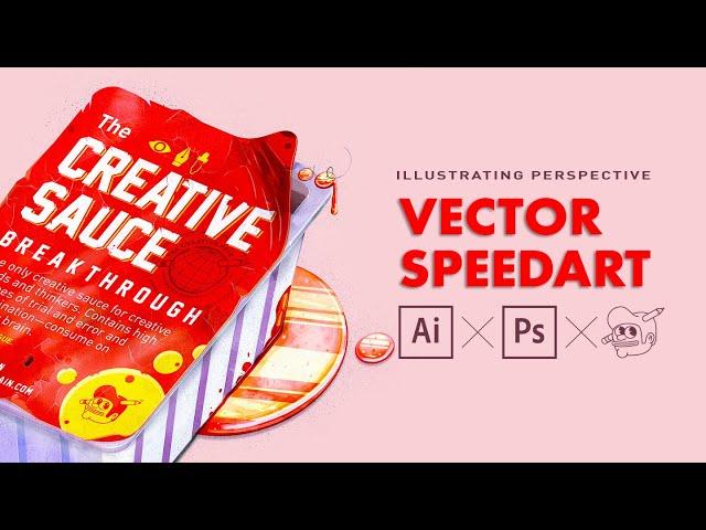 The Creative Sauce {Illustrator process}