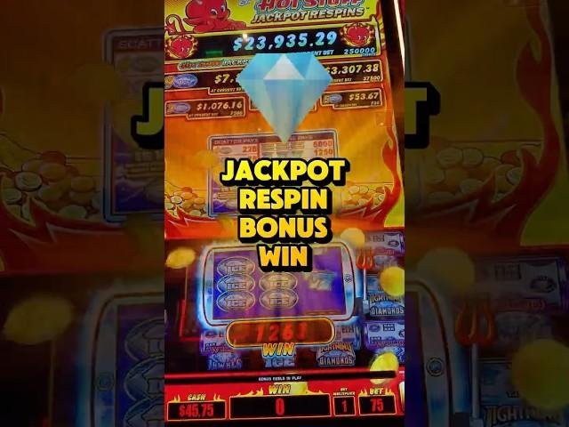 JACKPOT RESPIN BONUS WIN #shorts #viralshorts #casino #gambling #slot slots