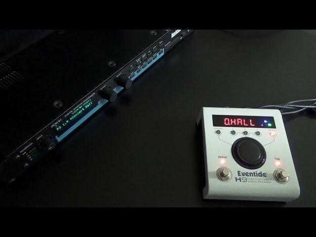 Lexicon PCM 81 vs. Eventide H9 Harmonizer - Reverb Comparison