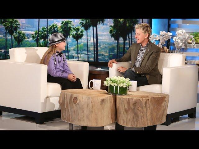 Elias Catches Up with Ellen!