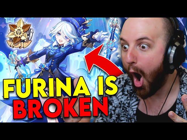 FURINA IS THE MOST BROKEN CHARACTER IN GENSHIN IMPACT | Tectone Reacts