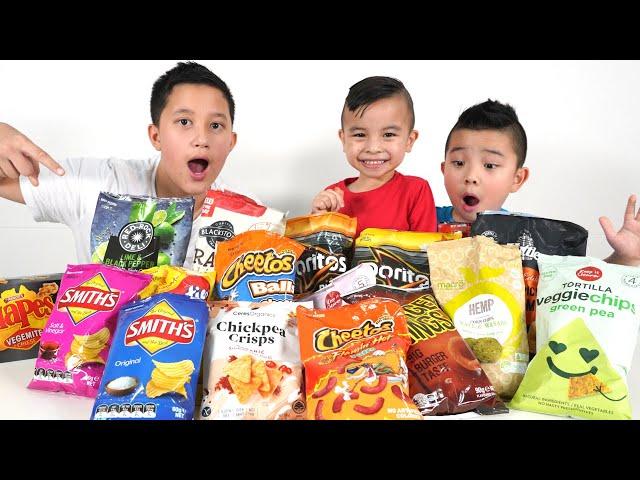 Guess That Chip Flavor Challenge Fun CKN