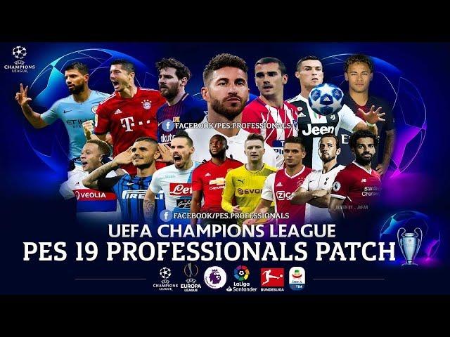 PESedit 2019: PES Professionals Patch V1 + latest transfers