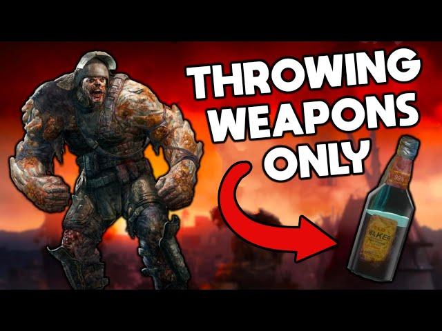 I tried beating Dying Light With Only Throwables