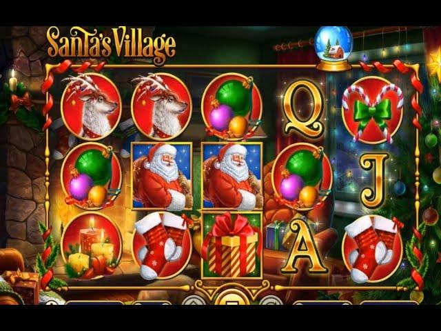 CAN IT BE SANTA CLAUS BEFORE TIME? Slot Machine SANTA'S VILLAGE 