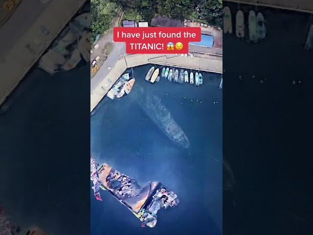 Titanic on Google Earth? 