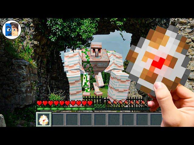 Minecraft in Real Life POV - VILLAGER MUTANT in Realistic Minecraft RTX 創世神第一人稱真人版