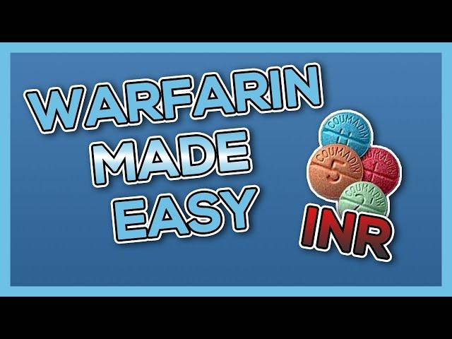 Warfarin (Coumadin) Nursing Drug Card (Simplified) - Pharmacology