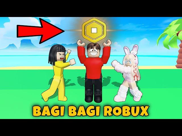 Yuta, Mio Dan Baby Celine BAGI BAGI ROBUX GRATIS Di Game Please Donate || ROBLOX