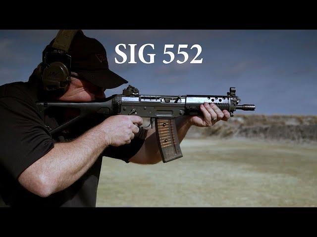 SIG 552, швейцарский малогабаритный автомат для специальных полицейских подразделений