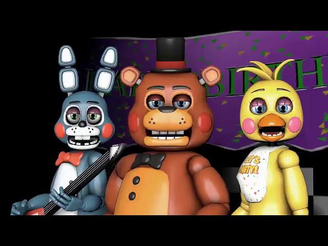 SFM FNAF Five Nights at Freddy's 1 Song by The Living Tombstone (OLD VERSION REUPLOAD)