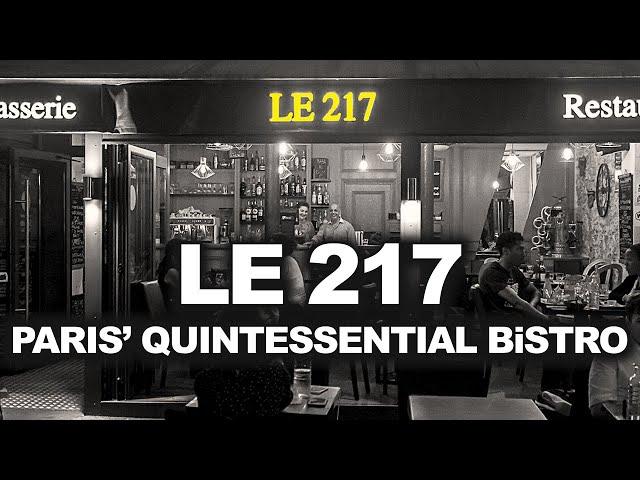 Where to eat in Paris: Le 217, a Quintessential Bistro