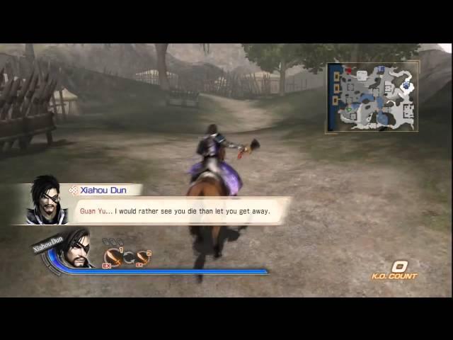 Dynasty Warriors 7 ~ Legendary Battles  "Xiahou Dun 01 & 02" [HD]