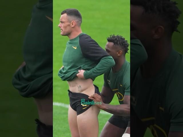 Rugby training with the World Champion Springboks  #rugby