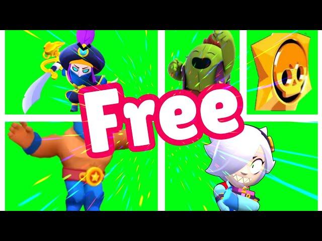 FREE Brawl Stars green screens!