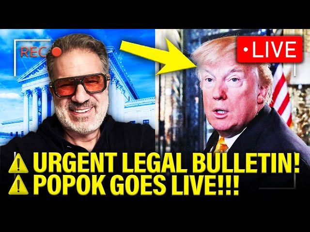 LIVE: Popok Gives URGENT LEGAL UPDATE