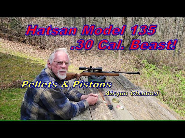 Hatsan 135 .30 Caliber Break Barrel Air Rifle.