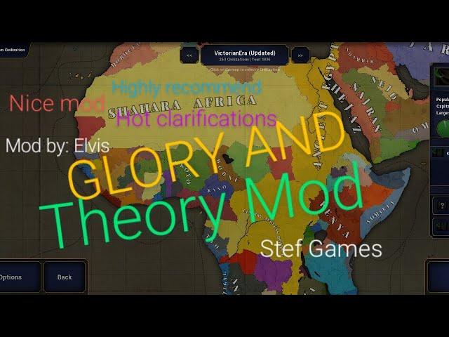 Glory And Theory (Optimized) | Age of history 2 | Mod review | Great Mod | Hot clarifications!