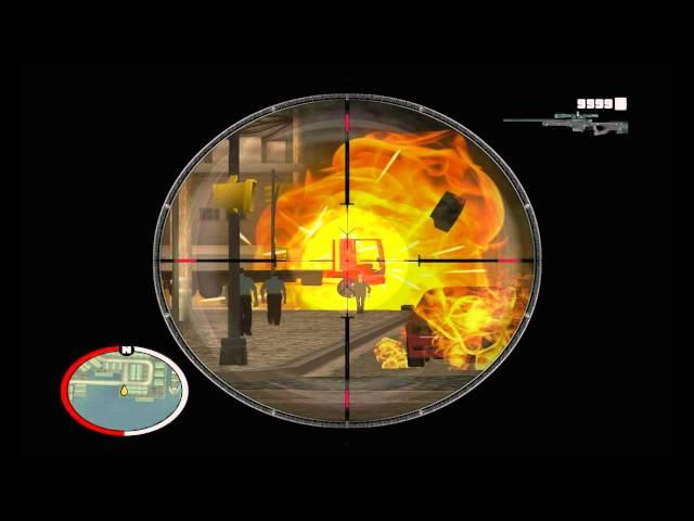 GTA San Andreas HQ Weapon Icons & *USA Sniper Rifle* Preview