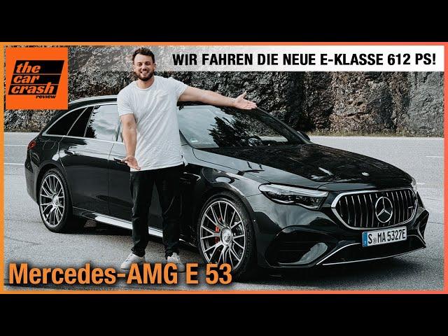 Mercedes-AMG E 53 im Test (2024) Wir fahren die NEUE E-Klasse 612 PS! Fahrbericht | T-Modell | Kombi