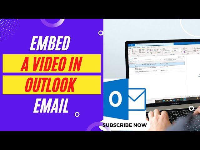 How to Embed a Video in Outlook Email | How to Embed Video Link in Outlook Email