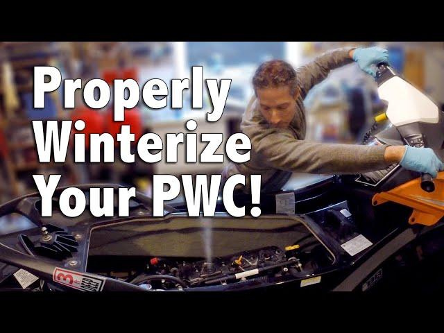 How to Winterize Your Sea Doo 4-TEC Jet Ski Personal Watercraft