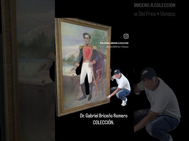 Dr. Gabriel Briceño Romero COLECCIÓN. Simón Bolívar de gala 1966.