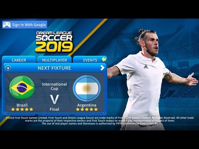 Dream League Soccer 2019 GameplayBrazil    Argentina  Final Match