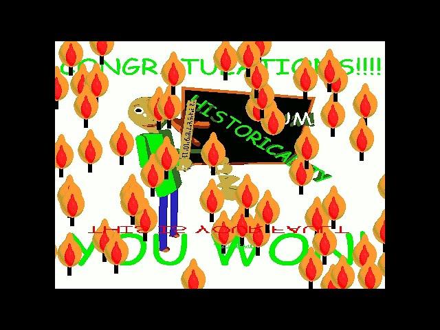 BALDI'S BASICS CLASSIC REMASTERED: PARTY STYLE (FINAL NORMAL) COMPLETADO!!!!!!!!!