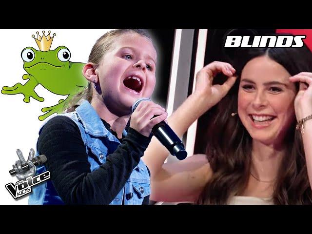 Disney's "Küss den Frosch" - Ganz nah dran (Paulina) | Blind Auditions | The Voice Kids 2022