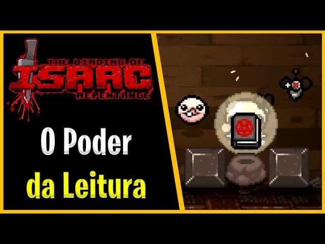 O PODER DOS LIVROS(Random Streak) - The Binding of Isaac Repentance - #896 PTBR