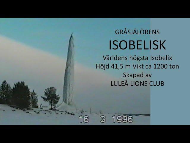 Gråsjälörens Isobelisk anno 1996