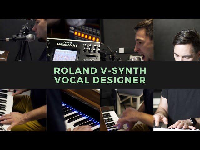 ROLAND V-SYNTH VOCAL DESIGNER DEMO OLD NAMM SHOW :) 4K