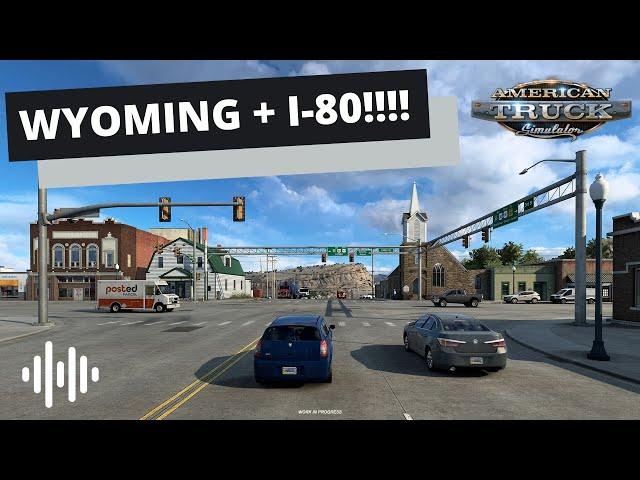 WYOMING DLC - CITIES ON THE I-80!!! | American Truck Simulator (ATS) Wyoming DLC | Prime News