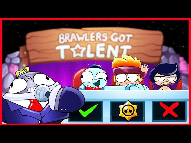 BRAWL STARS ANIMATION - BRAWLERS GOT TALENT 100.000$