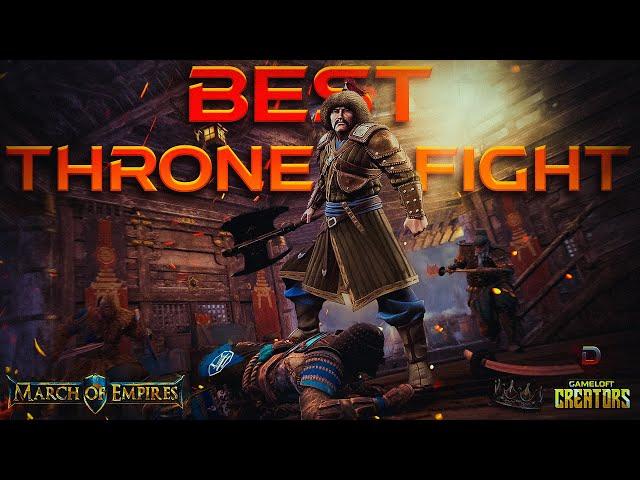 March of Empires | Best Throne War [ R526 ] #MoECreators