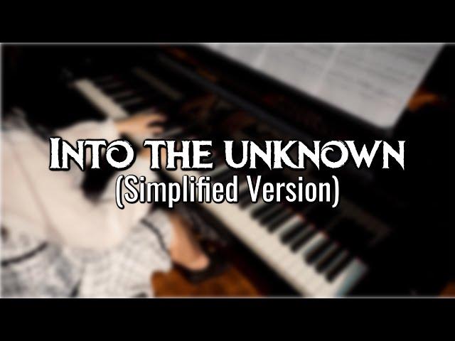 Into the Unknown - Panic! At The Disco (Simplified Version w/ SHEET MUSIC) by Josephine Alexandra