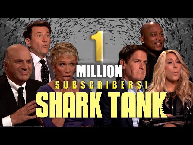 Top Pitches With A $1M Valuation In Celebration Of 1M Subscribers  | Shark Tank Global