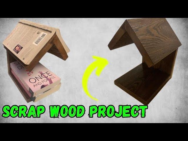 How To Make a Quick and Easy DIY Book Holder | Beginner Woodworking