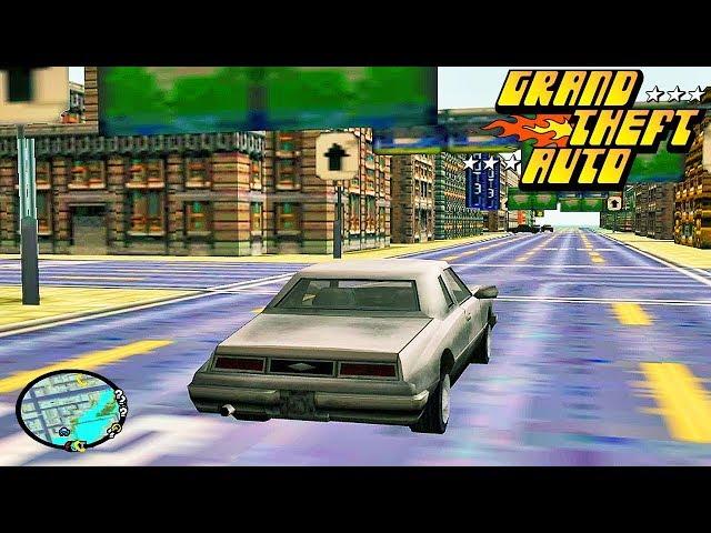 САМАЯ ПЕРВАЯ ВЕРСИЯ ГТА 1997 ГОДА !!! УЛЬТРА ГРАФИКА GTA 1 !!!