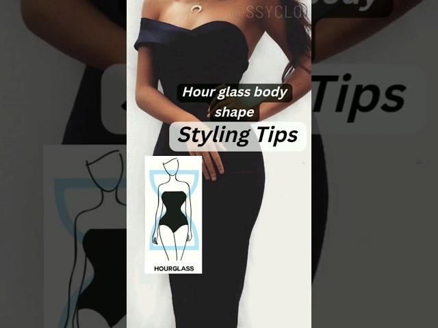 Hour glass body shape #styling #tips #shorts